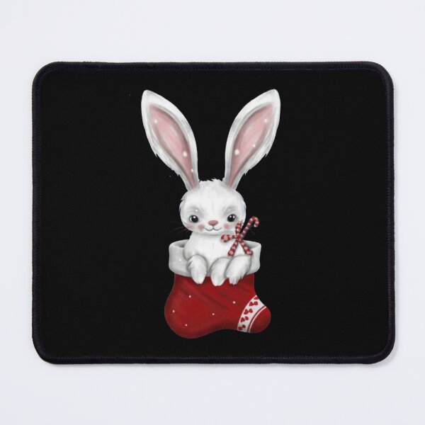 Item preview, Christmas Bunny In Red Stocking designed and sold by PrintWearZone.