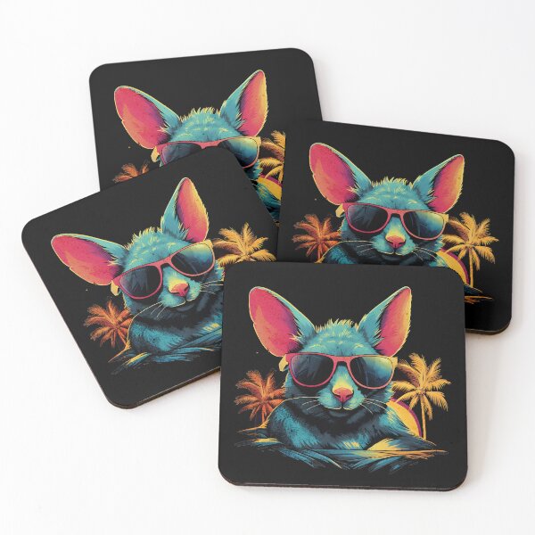 Item preview, Retro Wave Jerboa Sunglas Shirt designed and sold by RedDesignSyc.