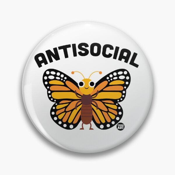 Artikelvorschau, ANTISOCIAL BUTTERFLY MONARCH entworfen und verkauft von TODD GOLDMAN.