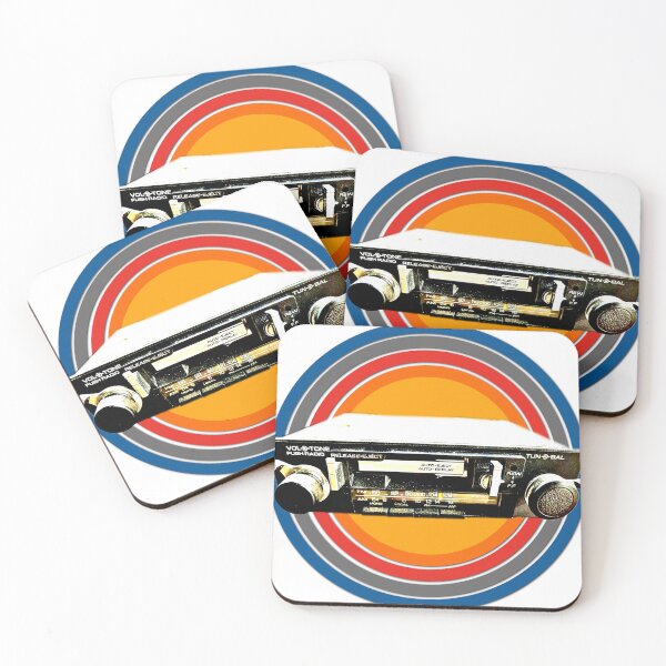 Item preview, Vintage Retro Car Stereo Tape Deck Tuner designed and sold by BubbaCommerce.