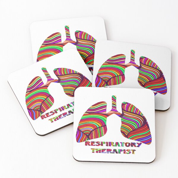 Item preview, Multi Colored Striped Respiratory Therapist designed and sold by natnat7w.
