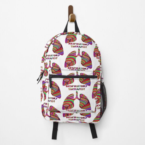 Item preview, Multi Colored Striped Respiratory Therapist designed and sold by natnat7w.