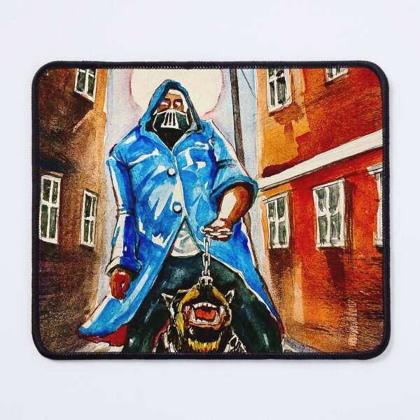 Item preview, Rottweiler dog lover dog walker watercolour art designed and sold by Jam3x.