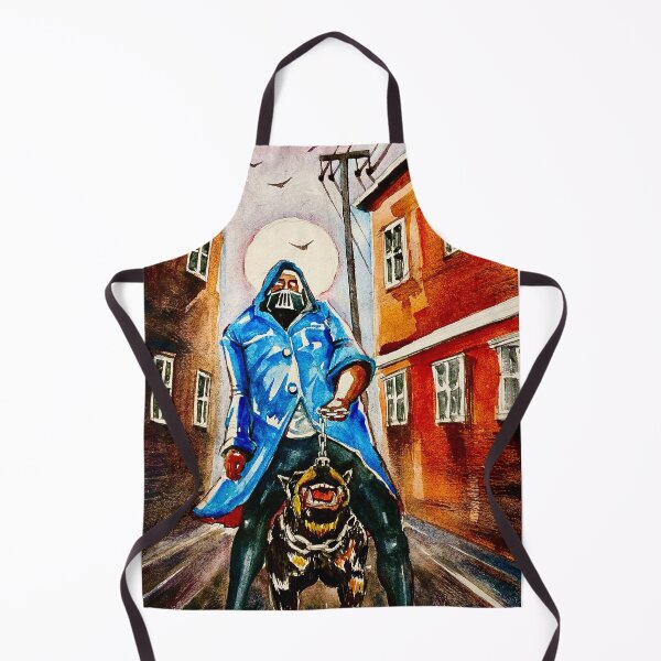 Item preview, Rottweiler dog lover dog walker watercolour art designed and sold by Jam3x.