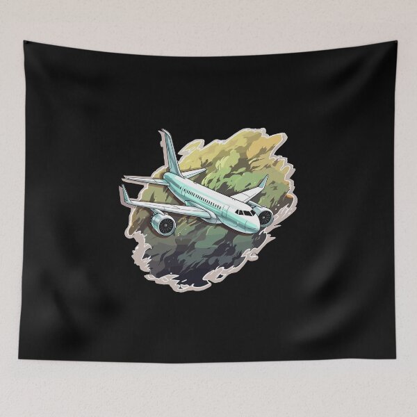 Item preview, Airplane - Illustration designed and sold by MrERNST.