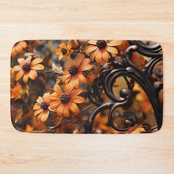 Item preview, Decorative ornate wrought iron print designed and sold by dcrc.