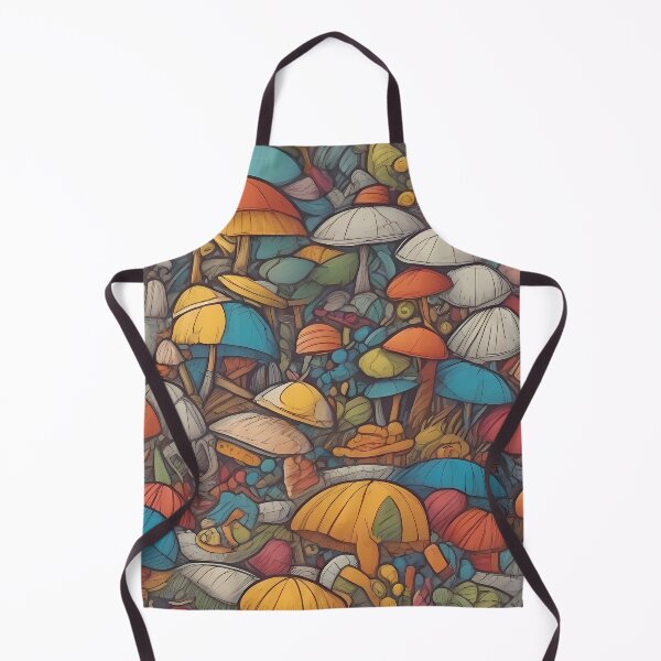 Item preview, abstract shroom orgy - mushroom designed and sold by aledfychan.