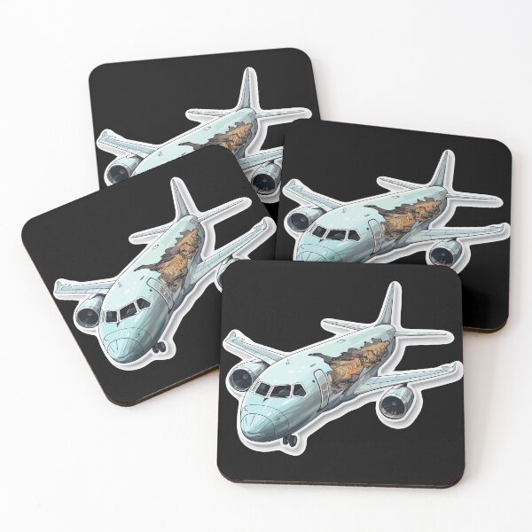 Item preview, Airplane - Illustration designed and sold by MrERNST.