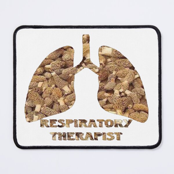 Item preview, Morel Mushroom Respiratory Therapist designed and sold by natnat7w.
