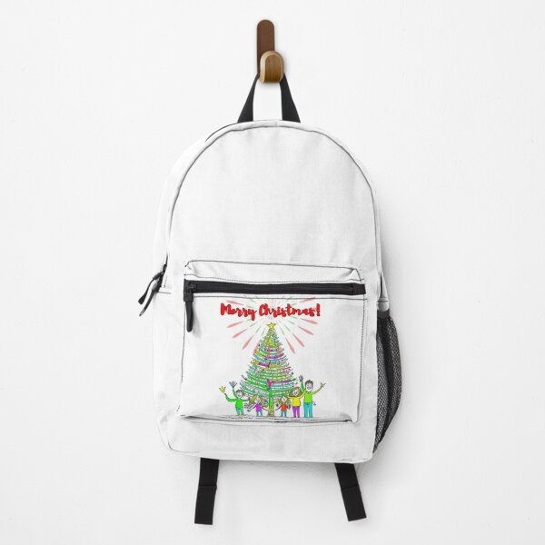 Item preview, Festive Bonds - Stick Figure Family in the Spirit of Christmas designed and sold by TrendyTreasureP.