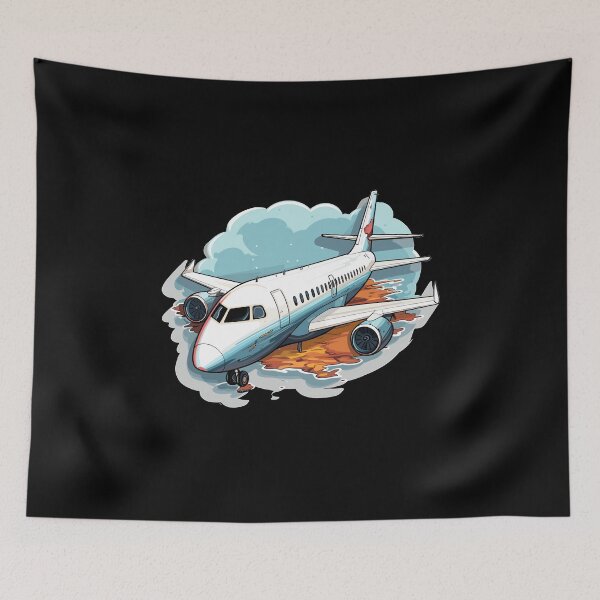 Item preview, Airplane - Illustration designed and sold by MrERNST.