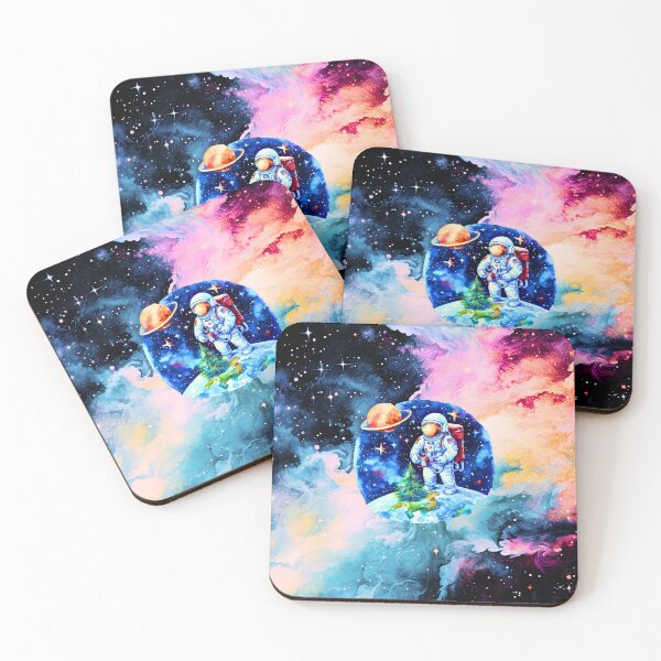 Item preview, Interstellar Festivities: Astronaut's Cosmic Christmas Journey designed and sold by s-n-s-designs.