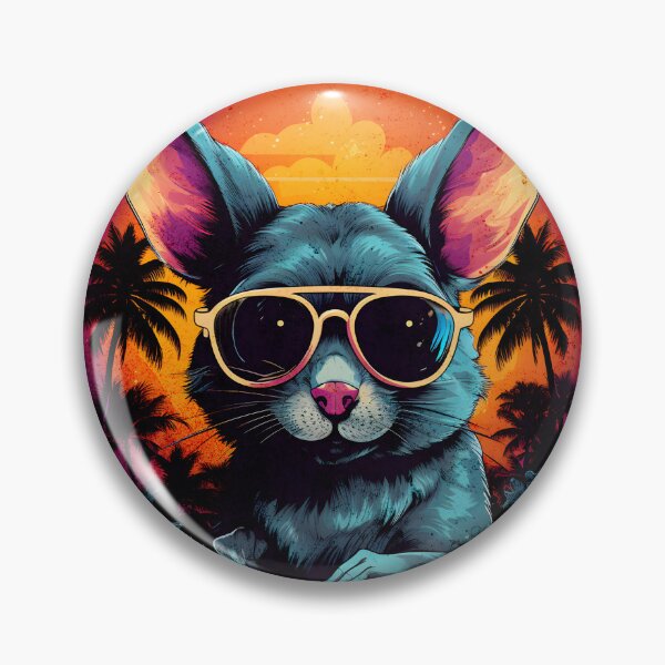Item preview, Retro Wave Jerboa Circle Shirt designed and sold by RedDesignSyc.