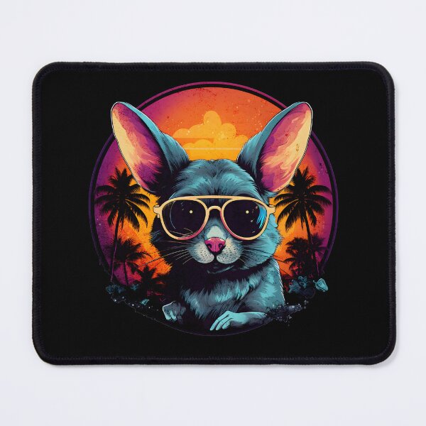 Item preview, Retro Wave Jerboa Circle Shirt designed and sold by RedDesignSyc.