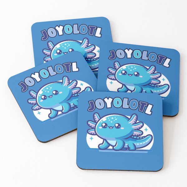 Item preview,  Cute Kawaii blue axolotl pun designed and sold by ColorAlotl.