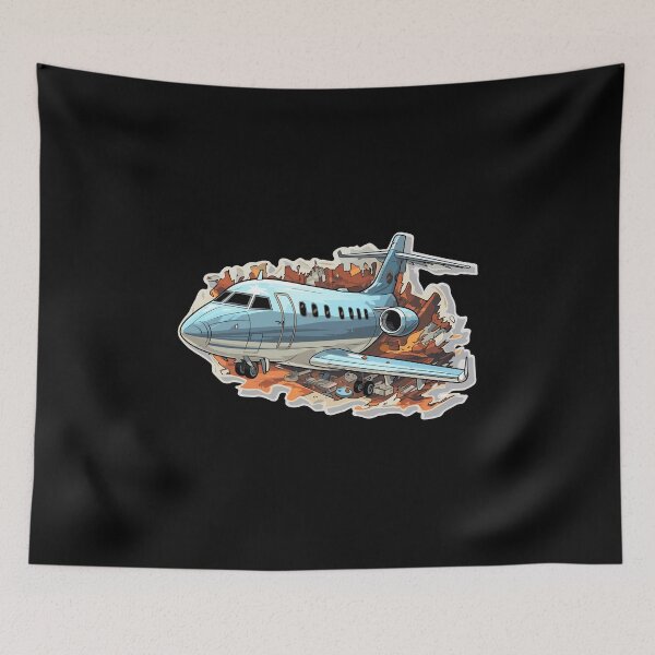 Item preview, Airplane - Illustration designed and sold by MrERNST.