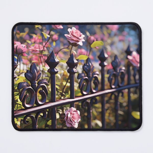 Item preview, decorative ornate wrought iron print designed and sold by dcrc.
