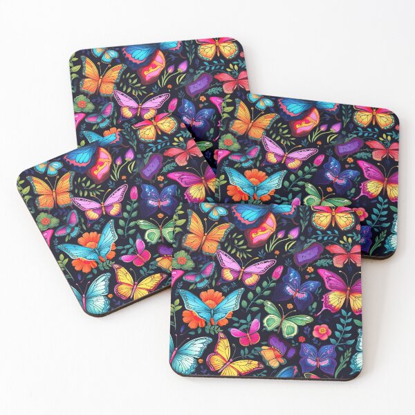 Item preview, Seamless Pattern Butterflies - Vibrant Wings - botanical Garden designed and sold by Lam Assia.