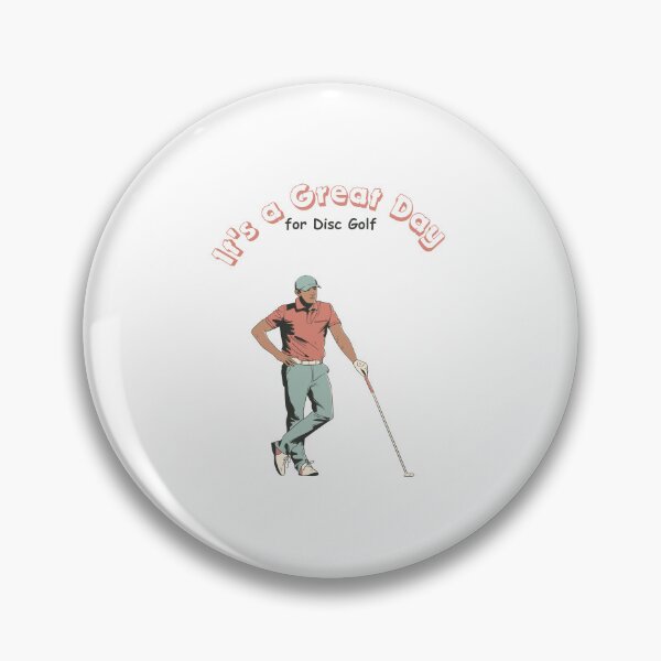 Item preview, It's a Great Day for Disc Golf - golfing design - Plays Golf  designed and sold by CYGIS STORE.