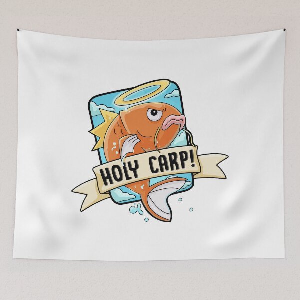Item preview, Nerdecrafter Merch HOLY CARP designed and sold by Cameron-Gray.
