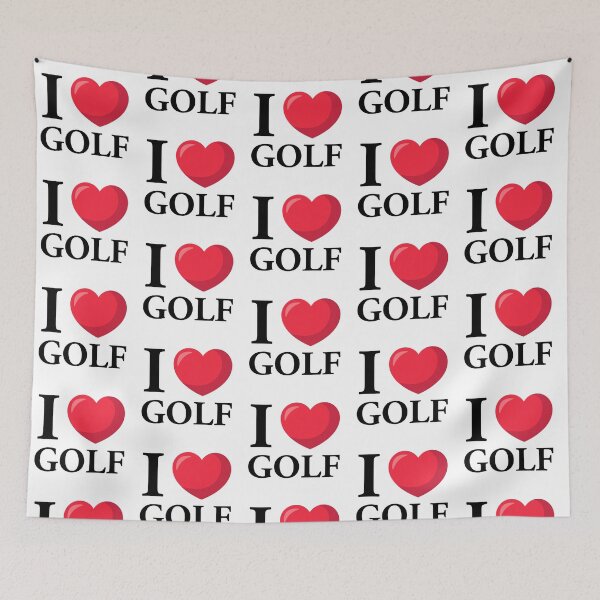Item preview, I Love Golf designed and sold by dzjames.