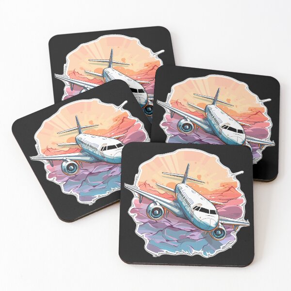 Item preview, Airplane - Illustration designed and sold by MrERNST.
