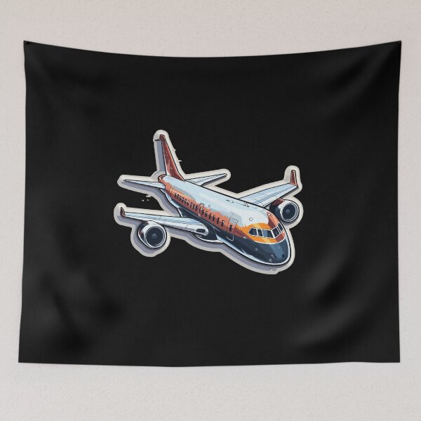 Item preview, Airplane - Illustration designed and sold by MrERNST.