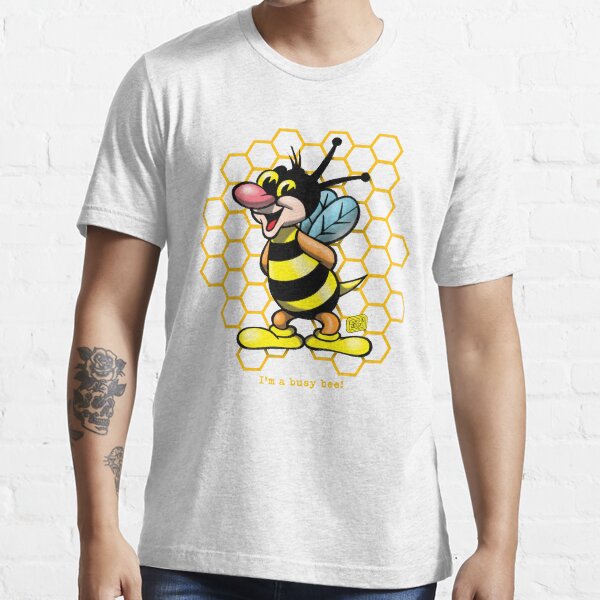 "Busy Bee!" Tshirt for Sale by OscarEA Redbubble black tshirts yellow tshirts cute t