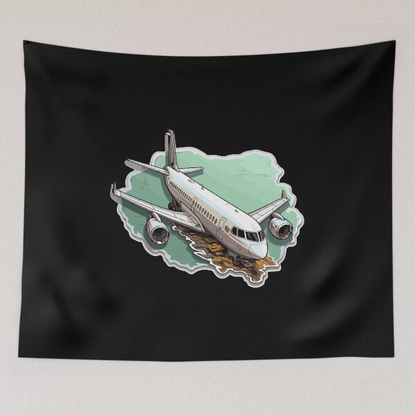 Item preview, Airplane - Illustration designed and sold by MrERNST.