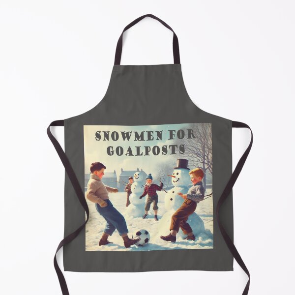 Item preview, Football Snowmen for Goalposts designed and sold by jamdoodle.