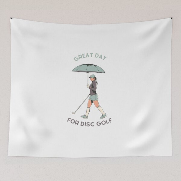 Item preview, Great Day for Disc Golf - golfing design - Plays Golf  designed and sold by CYGIS STORE.