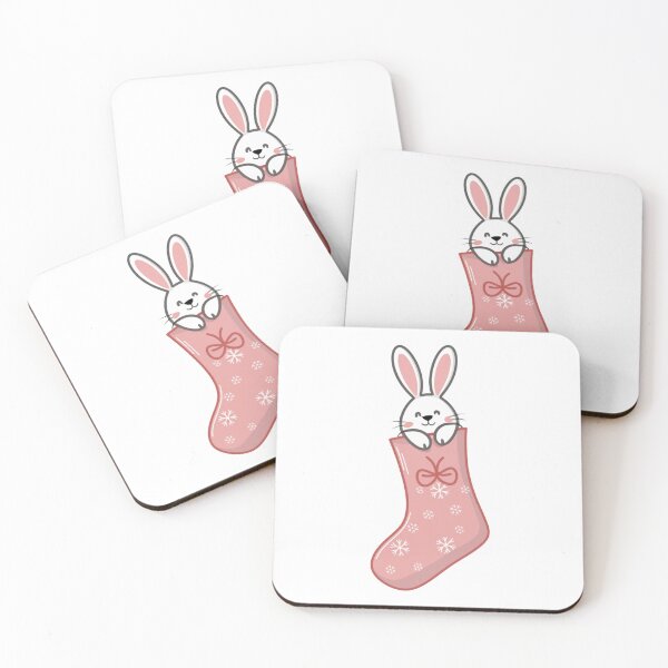Item preview,  Christmas Bunny In Warm Christmas Stocking designed and sold by PrintWearZone.