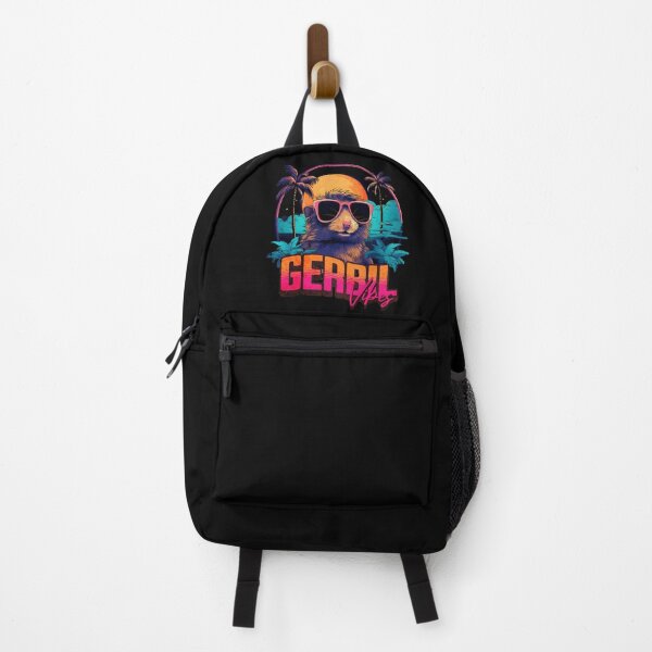 Item preview, Retro Wave Gerbil Good Vibes Miami designed and sold by RedDesignSyc.