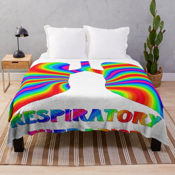 Item preview, Bright striped Respiratory Therapist  designed and sold by natnat7w.