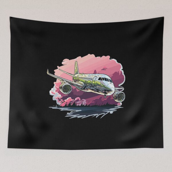 Item preview, Airplane - Illustration designed and sold by MrERNST.