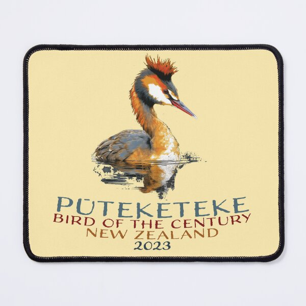 Item preview, New Zealand Bird of the Century Crested Grebe 2023 designed and sold by GVRDesign.