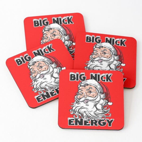 Item preview, Big Nick Energy Retro Santa designed and sold by eShirtLabs.