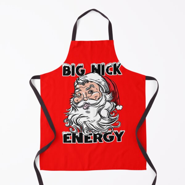 Item preview, Big Nick Energy Retro Santa designed and sold by eShirtLabs.