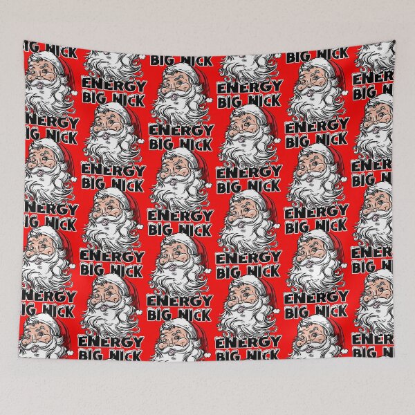 Item preview, Big Nick Energy Retro Santa designed and sold by eShirtLabs.