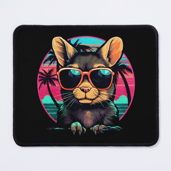 Item preview, Retro Wave Degu designed and sold by RedDesignSyc.
