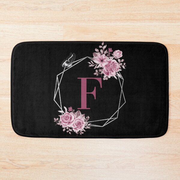 Item preview, Elegant F Letter Floral Monogram Design designed and sold by WomenLevelUp.