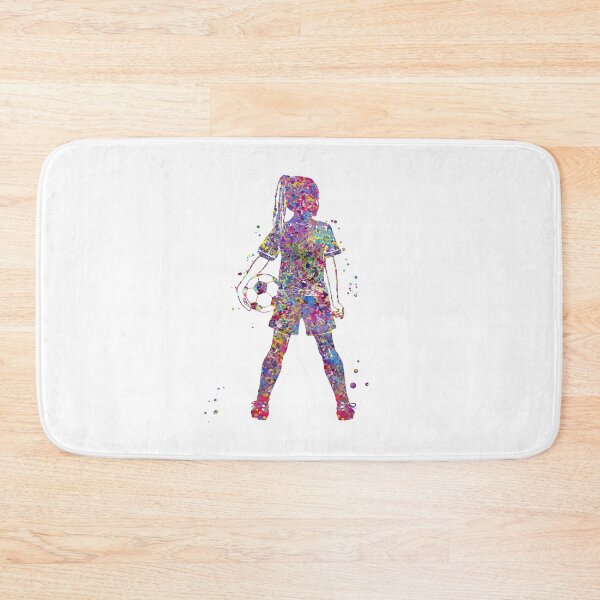 Item preview, Girl Soccer Player  designed and sold by Rosaliartbook.