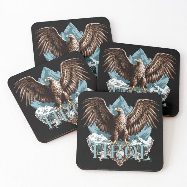 Item preview, Tyrolean eagle loyalty to the state of Tyrol, golden eagle designed and sold by Andrea-Design.