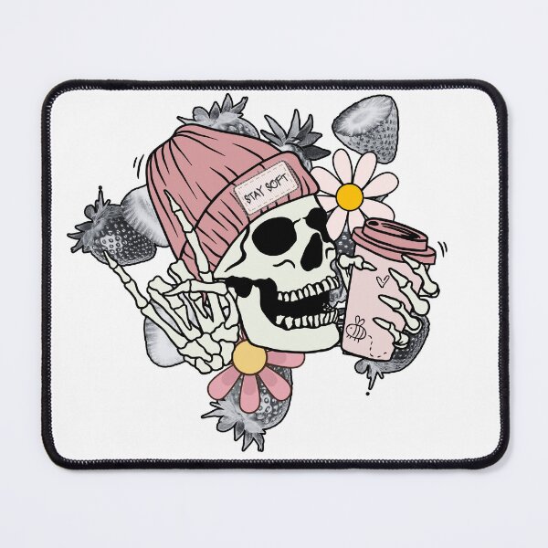 Item preview, Stay soft Floral Skull designed and sold by Revolocity Designs.