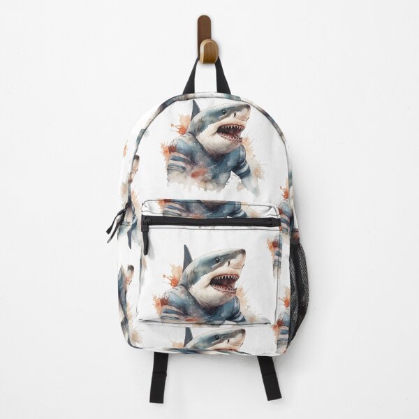 Item preview, American Football Shark Player designed and sold by Sp3ctrumOfColor.
