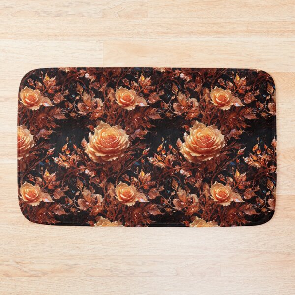 Item preview, Fire Color Roses Floral Seamless Pattern  designed and sold by PaxtonProjects.