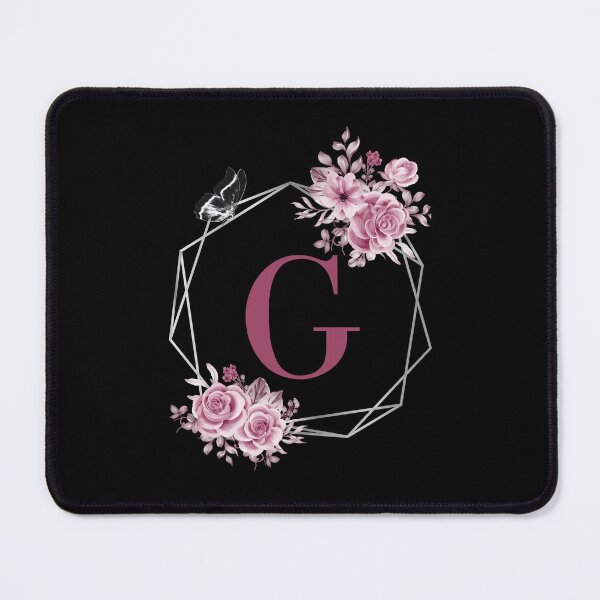 Item preview, Elegant G Letter Floral Monogram Design designed and sold by WomenLevelUp.