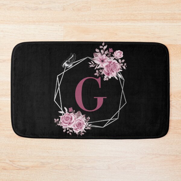 Item preview, Elegant G Letter Floral Monogram Design designed and sold by WomenLevelUp.