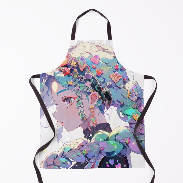 Item preview, Beautiful Pastel Techno Fantasy Anime Girl designed and sold by bubblegoth.