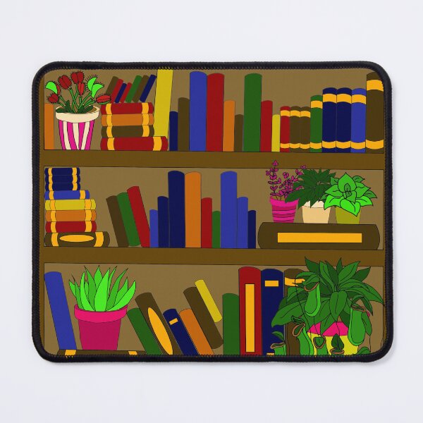 Item preview, Carnivorous Plant Book Shelf designed and sold by TheMessyMrs.